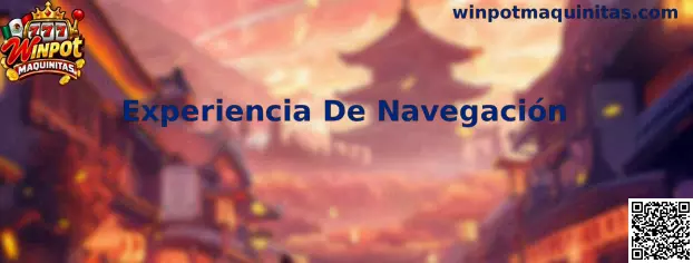 Referencia visual de la Experiencia De Navegación de Winpot Maquinitas y golden spin